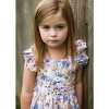 Worthy Threads Little/Big Girls' Ruffle Sleeve Tie Back Dresses - 4 of 4