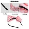 Unique Bargains Women's Fashion Satin Bow Knot Headband 0.31 Inch Wide 1 Pc - 3 of 4