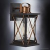 Urban Ambiance Luxury Colonial Outdoor Wall Light,  13"H x 6.5"W,  Olde Bronze Finish, UHP1232 - 4 of 4