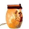 Stony Creek 4.0 Inch Happy Snowman Small Pre-Lit Jar Christmas Lighted Glass Accent , Christmas Decor Lighted Decorative Jar (1PC) - 4 of 4