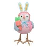 Feathery Friends Easter Fabric Bird Bunny Carrot - Spritz™