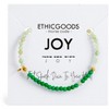 Morse Code Beaded Bracelet 3mm: JOY - ETHICGOODS - image 2 of 4