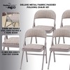 MECO 4-Pack of Sudden Comfort Deluxe Fabric Padded Folding Dinning Chairs with 16 x 16 Inch Seat and Non Marring Leg Caps - image 3 of 4