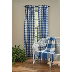 Park Designs Buffalo Check Panels 84" - 1 of 4