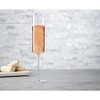 JoyJolt Claire Cyrstal Cylinder Champagne Glasses - Set of 4 Champagne Flutes - 5.7 oz - 2 of 4