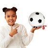 New Bounce Soft Sports Balls for Toddlers - 3 Pack of 5'' Sports Balls - Basketball, Football & Soccer - 3 of 4