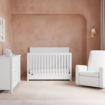 Graco Sasha 5-in-1 Convertible Crib with Drawer
