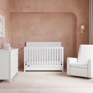 Graco Sasha 5-in-1 Convertible Crib with Drawer - 1 of 4