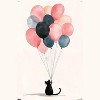 Trends International Andreas Magnusson - The Cat And The Balloons Unframed Wall Poster Prints - 4 of 4