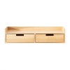 Kate and Laurel Kitt Rectangle Wood Floating Console Table, 28x12x6.5, Natural - 3 of 4