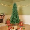 VEVOR Christmas Tree, 6ft Prelit Artificial Xmas Tree, Decor Trees with 240 Colorful LED Lights, 11 Lighting Modes, 635 Branch Tips & Metal Base,Green - 2 of 4
