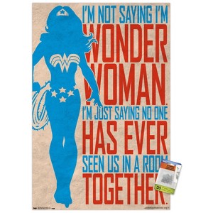 Trends International DC Comics - Wonder Woman - Secret Identity Unframed Wall Poster Prints - 1 of 4