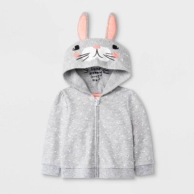 newborn zip up hoodie