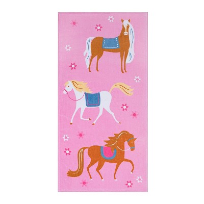 Wildkin Horses 100% Cotton Beach Towel