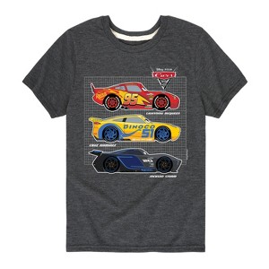 Boys' - Cars -  Short Sleeve Graphic T-Shirt - 1 of 4