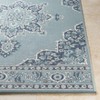 Hauteloom Orla Pale Blue Medallion Area Rug - 2 of 4
