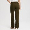 Women's Mid-Rise Straight Leg Corduroy Pull-On Pants - Universal Thread™ - 2 of 4