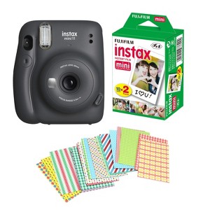 Fujifilm Instax Mini 11 Camera with 20 Fuji Instant Films - 1 of 4