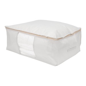 REGALWOVEN Non-woven Fabric Zippered Storage Moving Bags with Handles 1Pc - 1 of 4