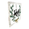 Northlight 23.75" Joy Window Frame with Holly Christmas Wall Sign - image 3 of 4