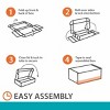 Side-Loading Shipping Box, 9 in. L x 12 in. W x 3 in. H, White, 30-Count Case - 2 of 4
