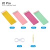 Unique Bargains Party Decoration Reusable Strong Rope Tassel Garland Banner 20 Pcs - 3 of 4