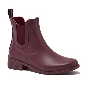 Lands' End Women's Rubber Chelsea Rain Boots - 1 of 4