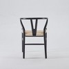 SEVOBAL Accent Chairs Classic Accent Chairs for Living Room,Mid Century Accent Chair, Side Chair Indoor, Black, 21.06"*21.06"*30.12" - 2 of 4