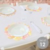 Big Dot of Happiness Stay Groovy - Boho Hippie Party Round Table Decorations - Paper Chargers - Place Setting For 12 - 2 of 4