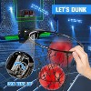 Kids Indoor Basketball Hoop Over Door with Scoreboard Countdown Music Toy for Children Ages 3+ - 4 of 4