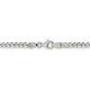 Black Bow Jewelry 3.5mm Sterling Silver Solid Curb Chain Necklace - 4 of 4