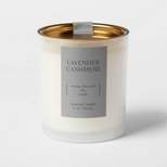 1-Wick 11oz Glass Jar Candle Lavender Cashmere - Threshold™