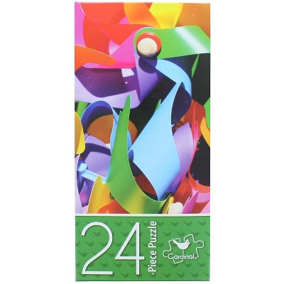 Cardinal Games Colorful Pinwheels 24 Piece Kids Jigsaw Puzzle