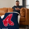 MLB Boston Red Sox Cooperstown Collection Throwback Silk Touch Throw Blanket 50 x 60 Inches - 2 of 4