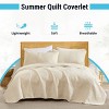 HLC.ME Lorenzo - 3 Piece Quilt Set, Lightweight Bedspread Coverlet Set - 2 of 4