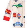 The Children's Place Toddler Boys Long Sleeve Rescue Vehicle Snug Fit Cotton Footed One Piece Pajamas - 3 of 4
