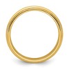 Black Bow Jewelry 6mm 14K White or Yellow Gold Double Milgrain Edge Comfort Fit Band - 2 of 4