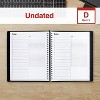 2024 Staples 7" x 8.75" Daily Planner Black (ST60461-24) - 2 of 4