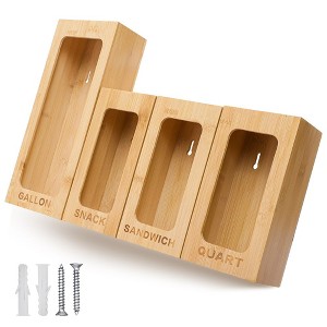 Palm Naki Storage Bag Organizer & Bag Holder for Kitchen Plastic Bag Storage - 1 of 4