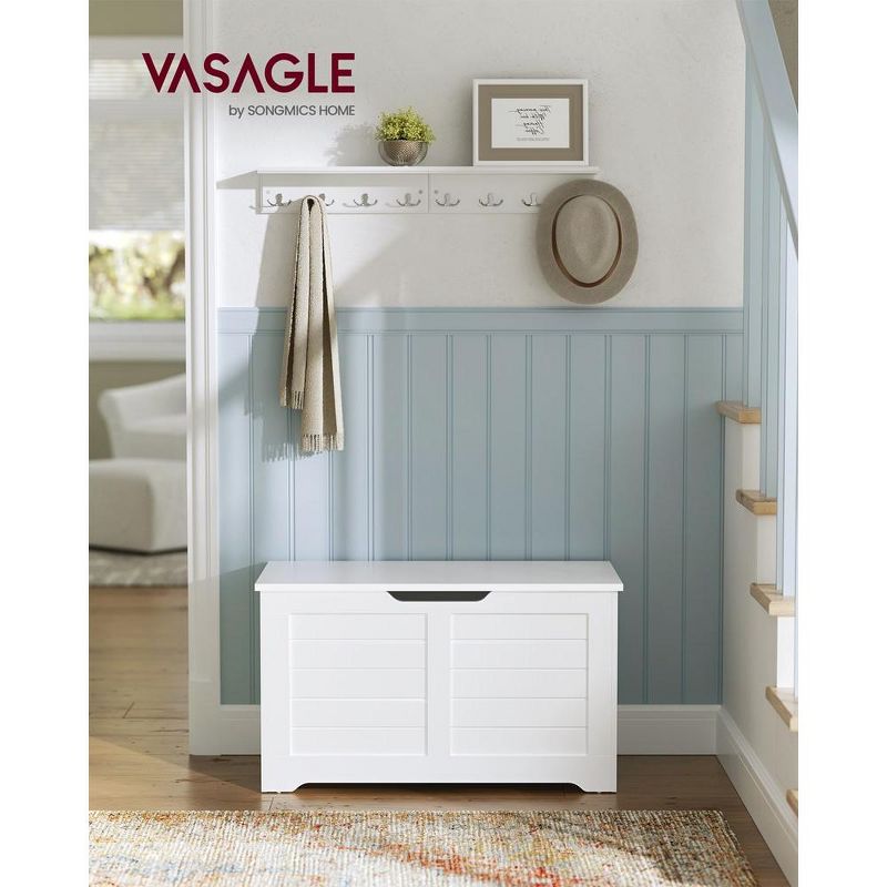 VASAGLE Rustic Style Storage Chest with Safety Hinges - Versatile Storage Solution for Entryway, Bedroom, and Living Room, 2 of 10