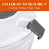 COMMERCIAL CHEF Salad Spinner with Lock Top and Salad Salad Bowl for Serving - 2 of 4