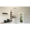 Quoizel Lighting Irving 1 - Light Flush Mount in  Matte Black - 2 of 4