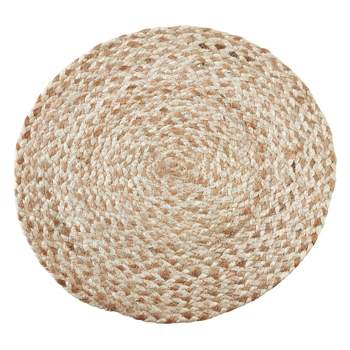 Park Designs Oval Jute Braided Placemats - Beige - Set of 4
