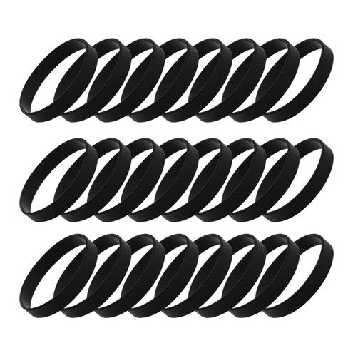 Unique Bargains Solid Silicone Bracelets 24 Pcs - image 1 of 4