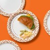 Fall Disposable Plates - 24ct - 10" - up & up™ - 2 of 3