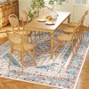 HOMCOM Area Rug, Vintage Machine Washable Rug, Non-Slip Floor Carpet for Living Room, Bedroom, Dining Room, Home Office - 4 of 4