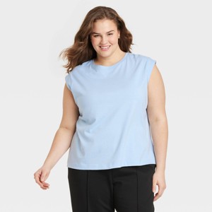 Women's Extended Short Sleeve T-Shirt - A New Day™ - 1 of 3