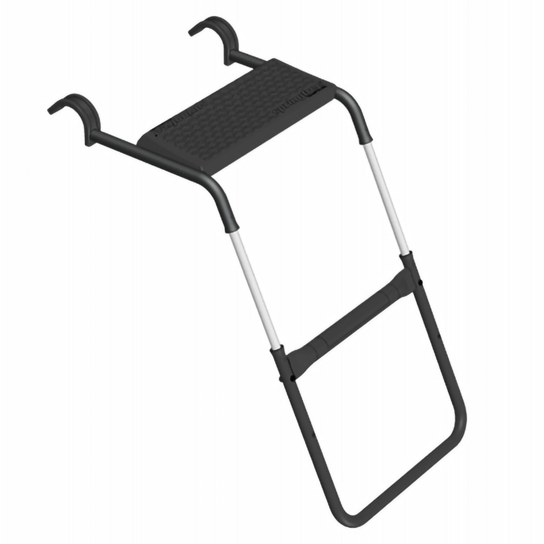 Springfree Trampoline FlexrStep V2 Step Ladder, Adjustable Trampoline Accessory with Child Safety Lock