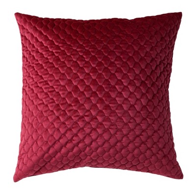 20"x20" Oversize Ghie Square Throw Pillow Red - Sure Fit