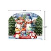 Briarwood Lane Winter Art Sign 8.25x10.25 Snow Family For Winter Art Sign - 2 of 4